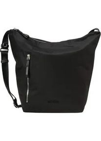 Marc O'Polo Hobo "ELMA", Damen, Gr. B/H/T: 44cm x 37cm x 12cm, schwarz, Polyamid, MARC O'POLO ACCESSORIES, unifarben, Taschen Hobo, Beuteltasche, Umh&auml;ngetasche, Damen-Schultertasche, Henkeltasche