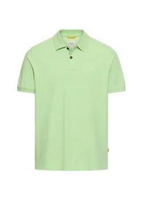 Poloshirt Camel Active, Damen, Gr. XXL, pistachio gr&uuml;n, Piqu&eacute;, Obermaterial: 100% Baumwolle, unifarben, normal h&uuml;ftbedeckend, Rundhals, B&uuml;ndchen, Shirts, mit Logo-Stickerei