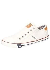 Slip-On Sneaker Lerros, Damen, Gr. 46, wei&szlig;, Textil, kontrastfarbene Details, Schuhe, Schlupfschuh, Halbschuh, Sneaker im l&auml;ssigen Look