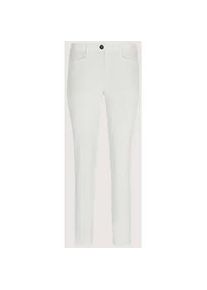 Madeleine Mode Chinohose MADELEINE "Chinohose Jerseyhose mit Formbund", Damen, Gr. 44, N + K Gr, wei&szlig;, Obermaterial: 97% Baumwolle CO. 3% Elasthan EL., Hosen Chinohose