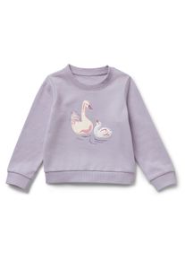 Tchibo - Kinder-Sweatshirt mit angerauter Innenseite - Baby - Gr. 74/80 - lila