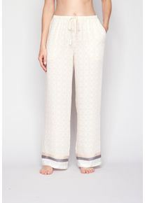 JOOP! Shorts JOOP "Modern Essence", Damen, Gr. 40, N-Gr, manda print, Web, Obermaterial: 100% Lyocell, lang, Hosen Shorts, mit seitlichen Taschen, vorn zum Binden