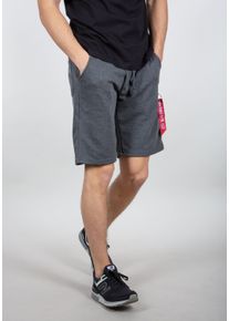Shorts Alpha Industries "X-Fit Cargo Short", Herren, Gr. S, Normalgr&ouml;&szlig;en, schwarz (charcoal heather), Obermaterial: 80% Baumwolle, 20% Polyester, Hosen Shorts