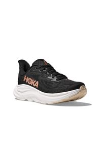 Laufschuh Hoka One One "CLIFTON 10", Damen, Gr. 37, schwarz, rose gold, Synthetik, Textil, Schuhe Laufschuh