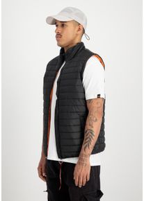 Blouson Alpha Industries "Puffer Vest Light", Damen, Gr. XXL, schwarz, Obermaterial: 100% Polyester; Futter: 100% Polyester; F&uuml;llung: 100% Polyester, Jacken Blouson