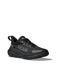 Laufschuh Hoka One One "CHALLENGER 7 GORE-TEX", Damen, Gr. 38, schwarz, schwarz, Synthetik, Textil, Schuhe Laufschuh, wasserdichter Trailrunningschuh