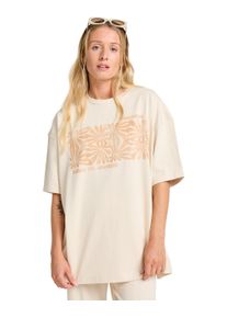 T-Shirt Billabong "Wander Across", Damen, Gr. M, wei&szlig;cap, Obermaterial: 100% Walkfrottier;, Shirts T-Shirt