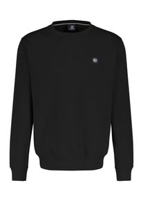 Sweatshirt Lerros "Urbaner Sweatshirtstyle f&uuml;r Herren", Herren, Gr. M, schwarz, 50% Baumwolle, 50% Polyester, Sweatshirts Sweatshirt