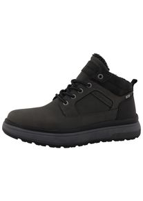 Winterboots Tom Tailor, Herren, Gr. 41, grau (dunkelgrau), Lederimitat, Schuhe Winterboots, mit Tex-Ausstattung