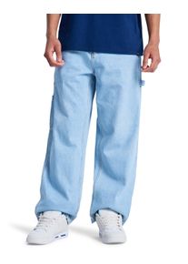 Straight-Jeans DC Shoes "Baggy", Herren, Gr. 31(S/M) / L&auml;nge 32(M), L&auml;nge 34, indigo light, Obermaterial: 75% Walkfrottier, 25% Walkfrottier;, Jeans Straight-Jeans