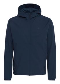 Softshelljacke North Bend "Softshelljacke NBLuango M W-PRO 8.000 mit wasserdichter Beschichtung", Herren, Gr. M, blau (navy blazer), Obermaterial: 100% Polyester PES., unifarben, regular fit normal, Jacken Softshelljacke