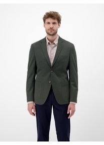 Jerseysakko Lerros "Sakko mit Hahnentrittmuster", Herren, Gr. 58, nordic olive, 72% Polyester, 22% Viskose, 6% Elasthan, Sakkos Jerseysakko