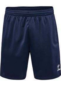 Shorts Hummel, Herren, Gr. S, N-Gr, blau (marine), Obermaterial: 100% Polyester, Hosen Shorts, schnell trocknend