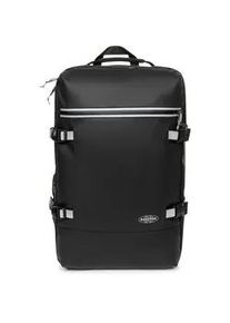 Weichgep&auml;ck-Trolley Eastpak "TRAVELPACK Tarp Dust Blue", Gr. B/H/T: 33cm x 51cm x 23cm 42 l, schwarz, Polyester, unifarben, Koffer, Unisex Reisegep&auml;ck, Duffle-Tasche, Freizeitrucksack mit Tragegriffen