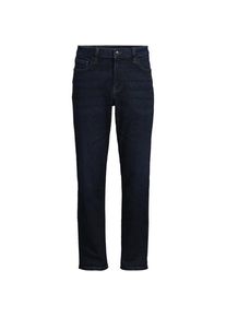 LANDS' END All-Day CoolMax Straight Fit Stretch-Jeans, Herren, size: regular, Blau, by Lands' End