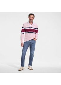 LANDS' END All-Day CoolMax Straight Fit Stretch-Jeans, Herren,  Blau, by Lands' End