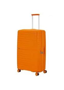 Hartschalen-Trolley American Tourister "FASTFORWARD, verschiedene Gr&ouml;&szlig;en und Farben", Gr. B/H/T: 50cm x 78cm x 30cm 108 l, radiant orange, Polypropylen, unifarben, Koffer, Hartschalen-Koffer personalisierbar TSA-Schloss Volumenerweiterung