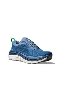 Laufschuh Hoka One One "GAVIOTA 5", Herren, Gr. 41, downpour, thunder cloud, Synthetik, Textil, mehrfarbig, Schuhe Laufschuh