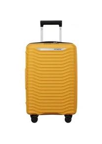 Hartschalen-Trolley Samsonite "UPSCAPE, verschiedene Gr&ouml;&szlig;en und Farben", Gr. B/H/T: 35cm x 55cm x 25cm 39 l, gelb, Polypropylen, Koffer, Handgep&auml;ck-Koffer TSA-Zahlenschloss Volumenerweiterung