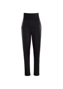 Sporthose WINSHAPE "Functional Light HP103", Damen, Gr. L, Normalgr&ouml;&szlig;en, schwarz, 80% Polyester, 20% Elasthan, Hosen Sporthose, High Waist Baggy Pants mit Core-Bund