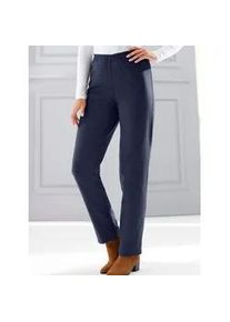 Thermohose Classic Basics, Damen, Gr. 54, Normalgr&ouml;&szlig;en, blau (marine), 100% Polyester, unifarben, lang, Hosen Thermohose