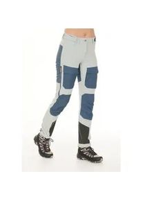Softshellhose WHISTLER "Anissy", Damen, Gr. 40, EURO-Gr&ouml;&szlig;en, blau (hellblau, blau), 65% Polyester, 35% Baumwolle, mehrfarbig, lang, Hosen Softshellhose, mit atmungsaktivem Material