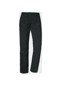 Sch&ouml;ffel Outdoorhose SCH&Ouml;FFEL "Pants Engadin1 Warm L", Damen, Gr. 84, Kurzgr&ouml;&szlig;en, schwarz (9990, schwarz), Oberstoff: 89% Nylon, 11% Elasthan; Futter: 100% Polyester, Hosen Outdoorhose