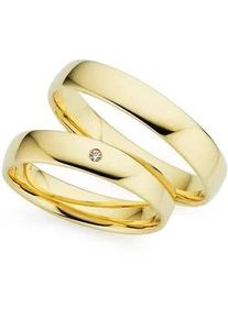 Phoenix Trauring PH&Ouml;NIX "Schmuck Geschenk Gold 333 Trauring Ehering LIEBE versch. Varianten" Gr. 57, gold (gelbgoldfarben), Fingerringe, Damen, 57, ohne Brillant, Gelbgold 333, 4mm, Trauring, Made in Germany, wahlweise mit oder ohne Brillant