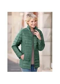 Steppjacke Classic Basics, Damen, Gr. 38, gr&uuml;n (moos), 100% Polyester, Wattierung:100% Polyester, unifarben, Jacken Steppjacke