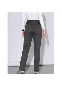 Thermohose Classic Basics, Damen, Gr. 28, Kurzgr&ouml;&szlig;en, grau (anthrazit), 100% Polyester, unifarben, lang, Hosen Thermohose