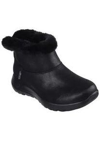 Winterboots Skechers "ON-THE-GO JOY-COZY DREAM", Damen, Gr. 35, schwarz, Lederimitat, Textil, unifarben, Schuhe Winterboots, Schlupfstiefel, Snowboots, Winterschuh mit 5GEN D&auml;mpfung, vegan