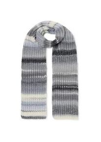 Strickschal Cinque "AURORA", Damen, silber, Obermaterial: 53% Wolle, 47% Polyacryl, Modet&uuml;cher, aus kuschelweicher Wollmischung gestrickt, made in Italy