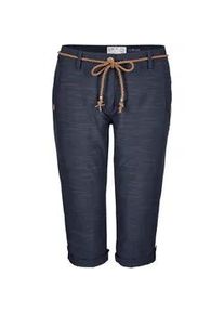 3/4-Hose "GS 93 WMN PNTS", Damen, Gr. 42, Normalgr&ouml;&szlig;en, blau (navy), Obermaterial: 65% Baumwolle, 30% Polyester, 5% Elasthan;Futter: 100% Polyester, G.I.G.A. DX BY KILLTEC, Hosen, Caprihose Damen: Stretch, schnelltrocknend, Taschen, Autolock-Zipper