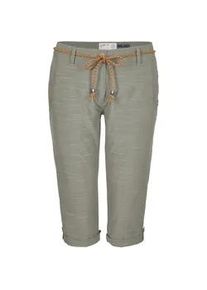 3/4-Hose "GS 93 WMN PNTS", Damen, Gr. 46, Normalgr&ouml;&szlig;en, gr&uuml;n (helloliv), Obermaterial: 65% Baumwolle, 30% Polyester, 5% Elasthan;Futter: 100% Polyester, G.I.G.A. DX BY KILLTEC, Hosen, Caprihose Damen: Stretch, schnelltrocknend, Taschen, Autolock-Zipper
