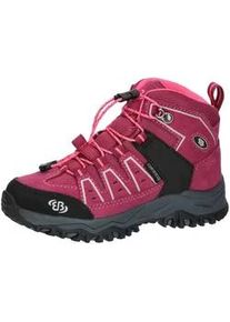 Br&uuml;tting Outdoorschuh BR&Uuml;TTING "Outdoorstiefel Mount Pinos High Kids", Kinder, Gr. 38, rosa, Veloursleder, Schuhe Outdoorschuh