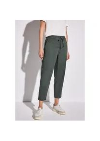 Cargohose Street One, Damen, Gr. 38, L&auml;nge 28, gr&uuml;n (marshy gr&uuml;n), Web, 98% Baumwolle, 2% Elasthan, unifarben, loose fit kn&ouml;chelfrei, Hosen Cargohose, Middle Waist