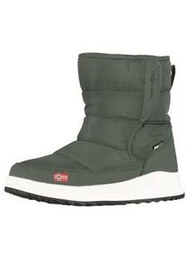 Winterboots Trollkids "KIDS KONGSBERG WINTER BOOTS", Jungen, Gr. 34, gr&uuml;n (dusky olive), Synthetik, Textil, Schuhe Winterboots, mit profiliertem Laufsohlenprofil, mit Gummilaufsohle, f&uuml;r Kinder