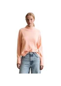 Marc O'Polo Strickpullover MARC O'POLO DENIM "aus softem Schurwolle-Mix", Damen, Gr. XS, rosa (rose powder), Obermaterial: 72% Schurwolle, 26% Polyamid, 2% Elasthan, unifarben, Pullover Strickpullover