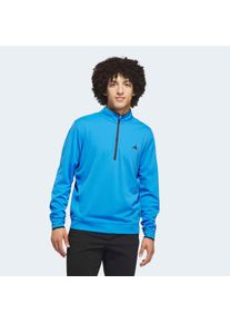 Sweatshirt adidas Performance "CORE LTWT 1/4 Z", Herren, Gr. M, lucid ray blau, Obermaterial: 100% Polyester, Sweatshirts Sweatshirt