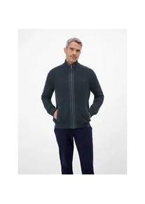 Strickjacke Lerros, Herren, Gr. M, classic navy, Strick, Obermaterial: 100% Baumwolle, unifarben, regular fit h&uuml;ftbedeckend, Rundhals, Flachstrickb&uuml;ndchen, Strickjacken Strickjacke, mit Stehkragen und sportiver Struktur