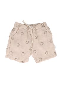Bermudas MaxiMo, Jungen, Gr. 74/80, N-Gr, beigemeliert, l&ouml;we, Web, Obermaterial: 100% Baumwolle, Hosen Bermudas, Beigemeliert, L&ouml;we, Musselin, Shorts, Baby Boy