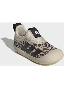 Slip-On Sneaker Adidas SPORTSWEAR "MONOFIT KIDS", M&auml;dchen, Gr. 27, crystal linen, aurora coffee, core wei&szlig;, Synthetik, Textil, Schuhe, f&uuml;r Kinder