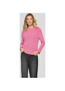 Strickpullover Rabe "Pullover", Damen, Gr. 40, pink, 50%Polyester, 30%Viskose, 20%Polyamid, gerade, gerader Abschluss, Pullover Strickpullover