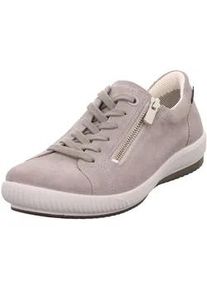 Sneaker Legero "TANARO 5.0", Damen, Gr. 39, hellgrau, Veloursleder, unifarben, Schuhe Sneaker, Freizeitschuh, Halbschuh, Schn&uuml;rschuh mit GORE-TEX Membrane