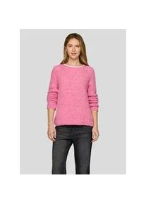 Strickpullover Rabe "Pullover", Damen, Gr. 46, pink, 33%Polyacryl, 30%Alpaka, 17%Polyamid, 11%Wolle, 6%Baumwolle, 2%Polyester, 1%Elastan, unifarben, gerade, gerader Abschluss, Pullover Strickpullover