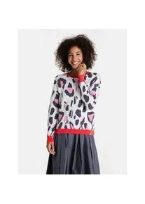 LIEBLINGSST&Uuml;CK Strickpullover LIEBLINGSST&Uuml;CK "BerenikeL", Damen, Gr. 36, 110, sanftes wei&szlig;, 60% Baumwolle, 40% Viskose, normal, Rundhals, Pullover Strickpullover, mit Baumwolle und Viskose