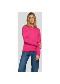 Strickpullover Rabe "Pullover", Damen, Gr. 52, pink, 46%Modal, 40%Polyacryl, 14%Polyamid, unifarben, gerader Abschluss, Pullover Strickpullover