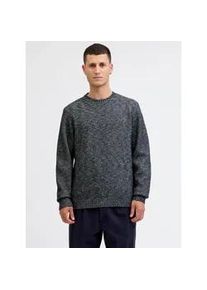 Jack & Jones Strickpullover JACK & JONES "JPRBLAWILSON KNIT CREW NECK", Herren, Gr. M, night sky detail:melange, Strick, Obermaterial: 64% Polyester, 30% Polyacryl, 6% Wolle, meliert, regular fit, Rundhals, Rippb&uuml;ndchen, Pullover Strickpullover