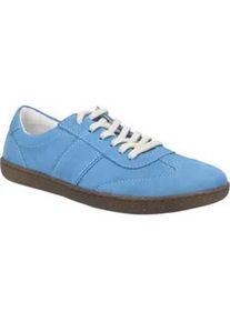Sneaker Josef Seibel "Jill 02, azur", Damen, Gr. 39, blau (azur), Obermaterial: 100% Rindsleder Leather cow., Schuhe Sneaker