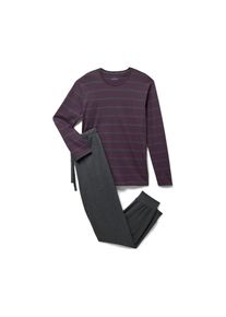 Tchibo - Pyjama - Herren - Gr. XXL - bordeaux/gestreift